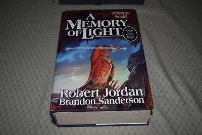 A Memory Of Light By Robert Jordan/Brandon Sanderson (1st Edition/Print Signed) • $149.99