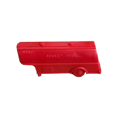 Marx Cape Kennedy Playset Rocket Fuel Truck Trailer Part Red 1960s Canaveral • $27.29