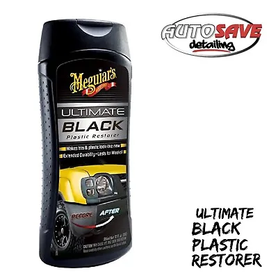 Meguiar's Ultimate Black Plastic Restorer Trim Restorer 355ml G15812 • $21.10