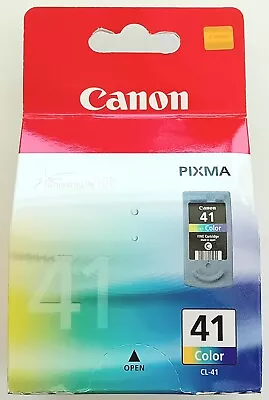 Genuine Canon CL-41 Color Ink Cartridge Printer Ink Pack Colour • £18.12