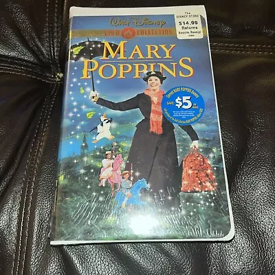 Walt Disney MARY POPPINS Gold Collection (VHS 2000) NEW Factory Sealed Nos • $8.09