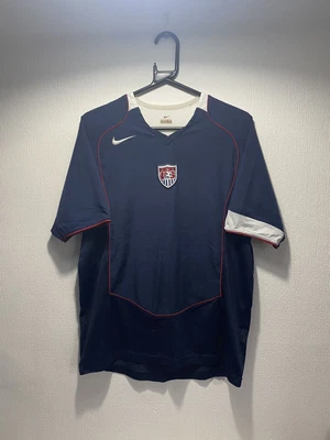 £36.95 • Buy USA National Team Away Soccer Jersey 2004-05 T90 Football Shirt Navy Nike Small