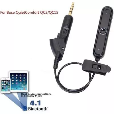 Bluetooth 4.1 Wireless Receiver Adapter For QuietComfort QC15 Bose Replacement • $17.81