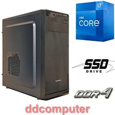 Intel 14-Gen I7 14700 20-Core Desktop PC 8GB DDR4 RAM PCIe SSD Computer • $1180