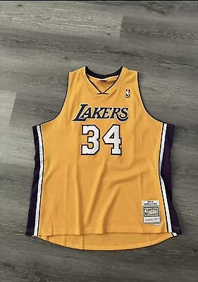 Shaquille O'neal Lakers Mitchell And Ness Jersey  • $50