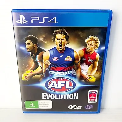 AFL Evolution - PS4 - Tested & Working - Free Postage • $16.50