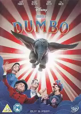 Dumbo Colin Farrell Michael Keaton Danny Devito Disney Uk 2019 Dvd New & Sealed • £2.39