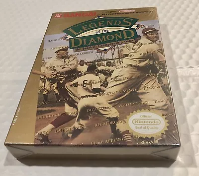 Legends Of The Diamond (Nintendo NES ‘92) Brand New Factory Sealed H-Seam RARE🔥 • $349.95