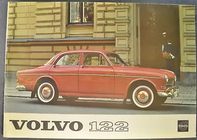 1962 Volvo 122 Sedan Catalog Sales Brochure Excellent Original 62 • $21.95