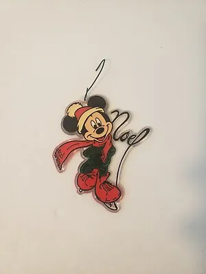 Walt Disney Company Kurt Adler Mickey Mouse Noel Ice Skating Ornament 3.5  Long  • $9.99