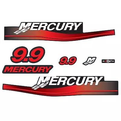 Mercury Outboard Decals Sticker 2-Stroke 9.9hp 1999-2006 Year 12836A00 • $29.99