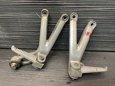 2001 Yamaha YZF R6 Rear Passenger Foot Pegs And Brackets #22824 • $40