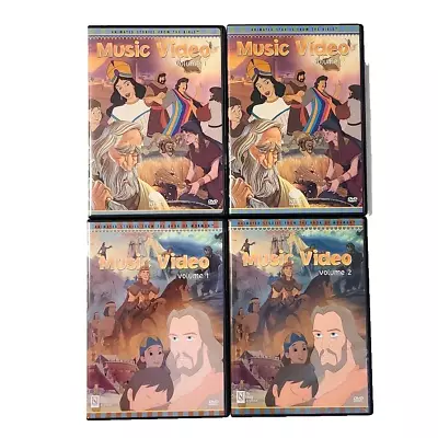 NEST Animated Stories The Bible & Book Of Mormon DVD Music Video Volumes 1 & 2 • $18.95