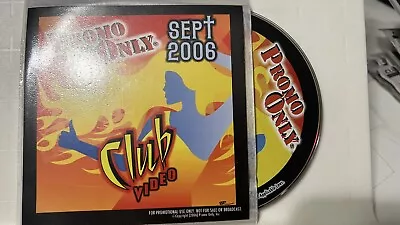 Rare DVD Sleeve PROMO ONLY Club Video 2006 September • $79.95