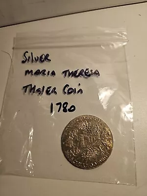 Rare 1780 Austria Maria Theresa Large Silver Thaler VERY GOOD CONDITION ❤️ • £34.95