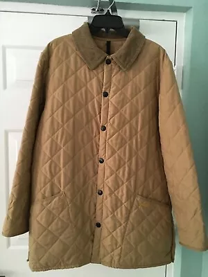 Barbour Quilted Eskdale Jacket Coat Unisex Mens Womans Sz L Made  In England • $70