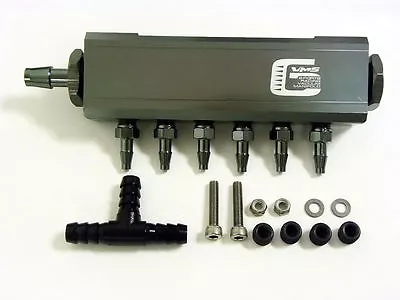 $939.95 • Buy Vms Vacuum Intake Manifold Fuel Gas Turbo Wastegate Boost Performance Gun Metal