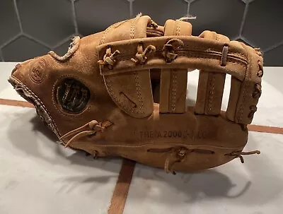 Vintage Wilson A2000 Baseball Glove Mitt XLO USA Made Glove RH • $62.99