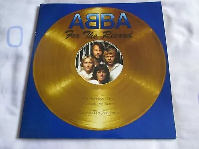 ABBA For The Record Book • £3.50