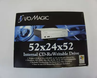 I/O Magic 52x24x52 Internal CD Rewritable Drive • $30