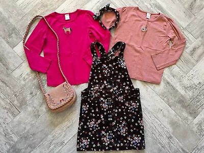 Gymboree Equestrian Pony Club Floral Horse Lot 7 8 EEUC • $32.99