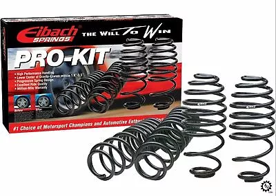 Eibach Pro-Kit Lowering Springs Kit Warranty For 2010-2012 Mazda 3 Mazdaspeed L4 • $350