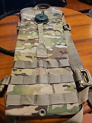 USGI OCP Multicam Molle II Hydration System Carrier Pack W/ Bladder • $10