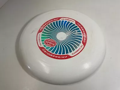 £14.52 • Buy Ultimate 10 3/4”Wham-o Frisbee Disc 1980’s White Plastic