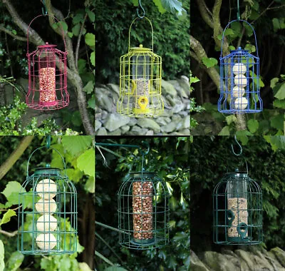 £8.99 • Buy Wild Bird Hanging Feeder Feeding Station Seeds Nuts S Hooks Bird Garden Outdoor