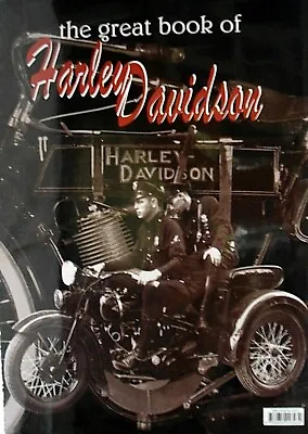 The Great Book Of Harley-Davidson HUGE! Coffee Table Size With Beautiful Photos! • $12