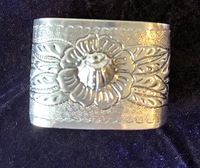 MACIEL MEXICO OLD STERLING SILVER NAPKIN RING HEAVY MARKED 45kg BEAUTIFUL OBL • $49.99
