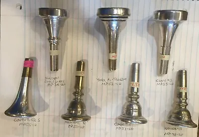 Vintage & Antique TromboneEuphonium Mouthpieces  Conn Olds Bachetc  • $40