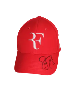 Roger Federer Signed Autograph Rf Nike Tennis Hat Cap Wimbledon Legend Jsa Coa • $3065.53