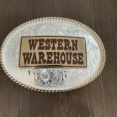 Western Warehouse Belt Buckle • $15