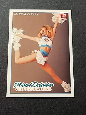 1992 Lime Rock Pro Cheerleaders Miami Dolphins Mary McCleary Promo Card • $0.99