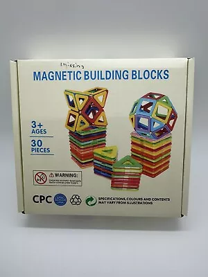 Magnetic Building Blocks For Kids 3+ 29 Pieces  • $17.99