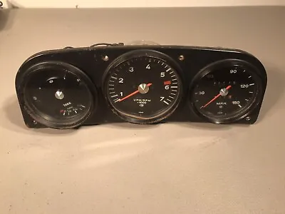 914 Porsche Speedometer Tachometer Gauge Cluster • $430