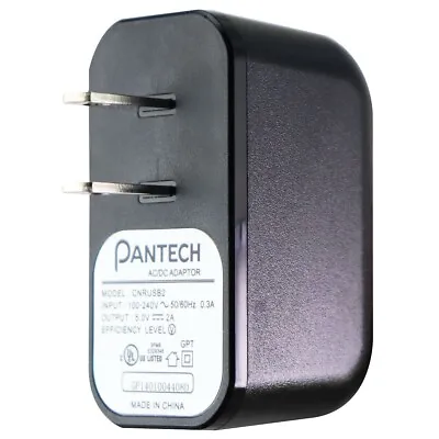 Pantech (5V/2A) AC/DC Adapter Single USB Wall Charger - Black (CNRUSB2) • $6.59