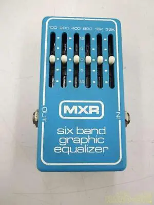 MXR SIX BAND GRAPHIC EQUALIZER 6 Band Daily Used Few Scratches And Stains • $237.40