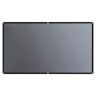 16:9 Anti-Light Anti-Crease Projector Screen 4K HD 60-130 Inch Foldable Portable • $23.59