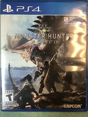 PS4 Game Monster Hunter World PS4 • $8