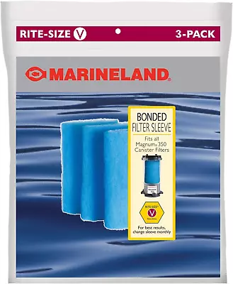Marineland PA0114-03 Bonded Filter Sleeve For Magnum 350 Canister Filter 3-Coun • $11.52