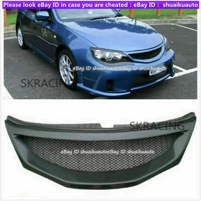 Carbon Fiber Front Mesh Grill Grille For 2008-2011 2010 Subaru Impreza • $165