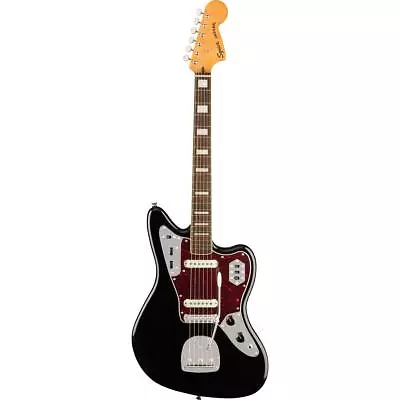 Squier Classic Vibe '70s Jaguar Electric Guitar Indian Laurel FingerboardBlack • $459.99