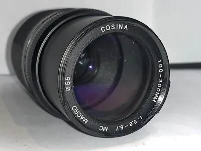 Cosina 100-300mm 1:5.6-6.7 Mc Macro Lens - Au Stock ! • £38.92