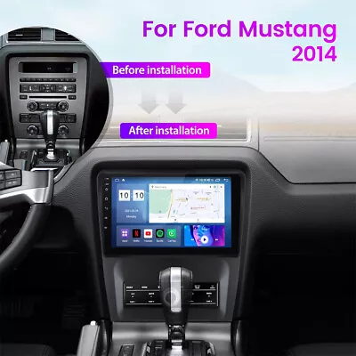 10.1  For Ford Mustang 2014 Android 13 Car Radio Stereo Carplay GPS Navi WiF SWC • $227.04