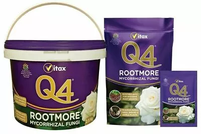 Vitax Q4 Rootmore Mycorrhizal Fungi Intensive Root Growth Rose Tree Shrubs • £8.15