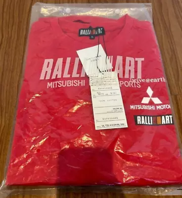 Ralliart Mitsubishi Motors Mesh Tee T Shirt Size 3L Vintage WRC World Rally • $459