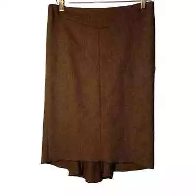BCBG MaxAzria Janice Fishtail  Wool Blend Skirt Size 4 • $24.99