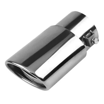 Stainless Steel Car Exhaust Tip 2.1In To 1.5In Universal Car Exhaust Pipe3013 • $25.70